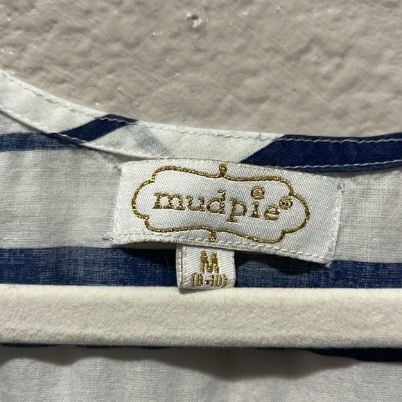 Mud Pie Navy and White Striped Swim Coverup - Picture 8 of 8